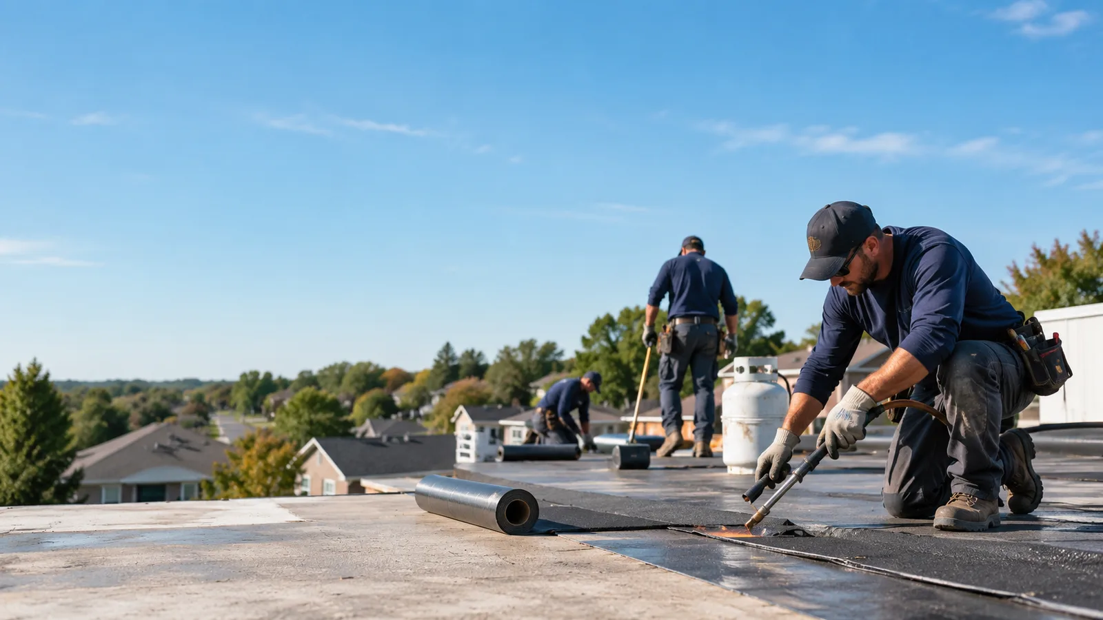 Flat Roof Leak Repair providers in Big Bend, WI
